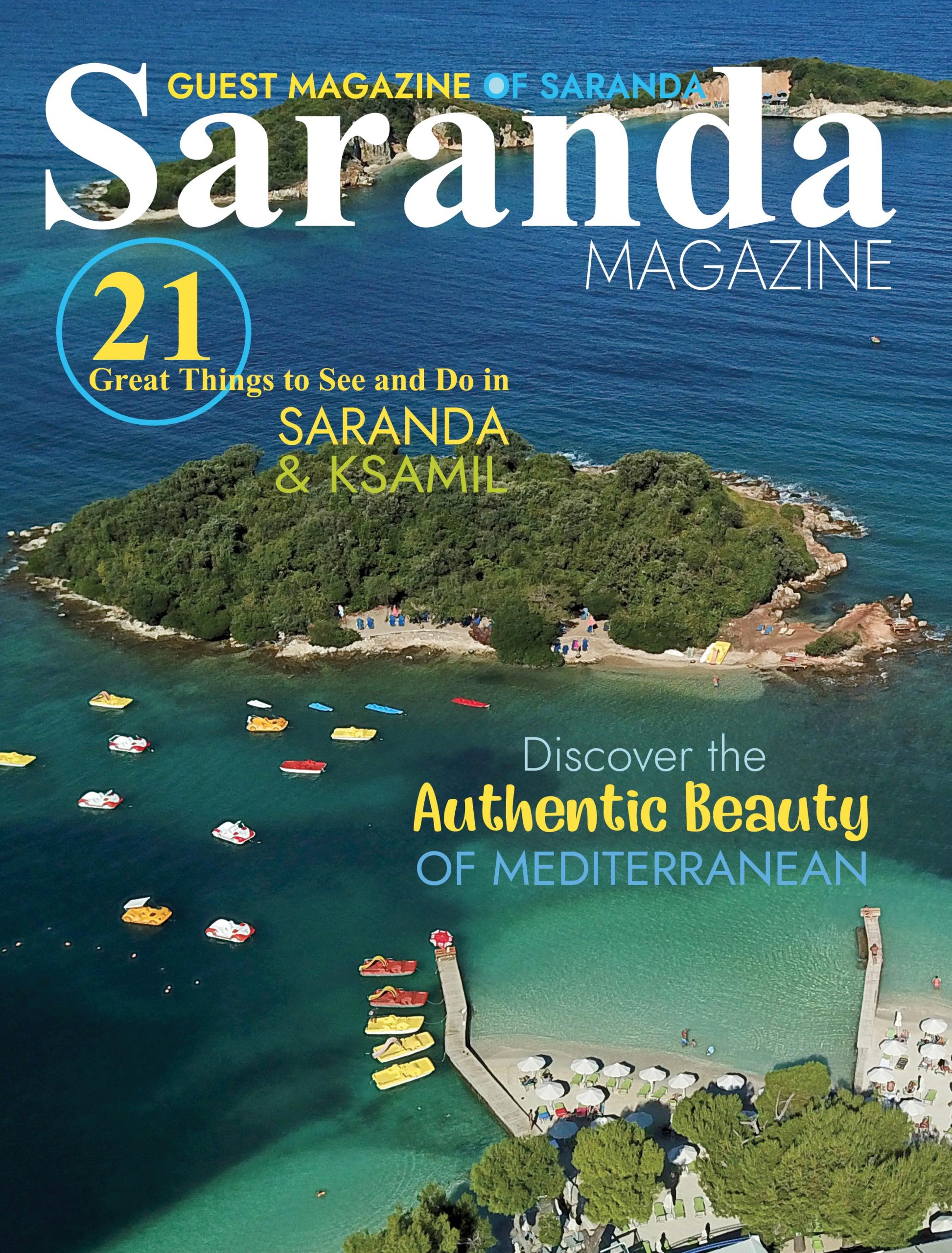 Saranda Maagazine Currently Available